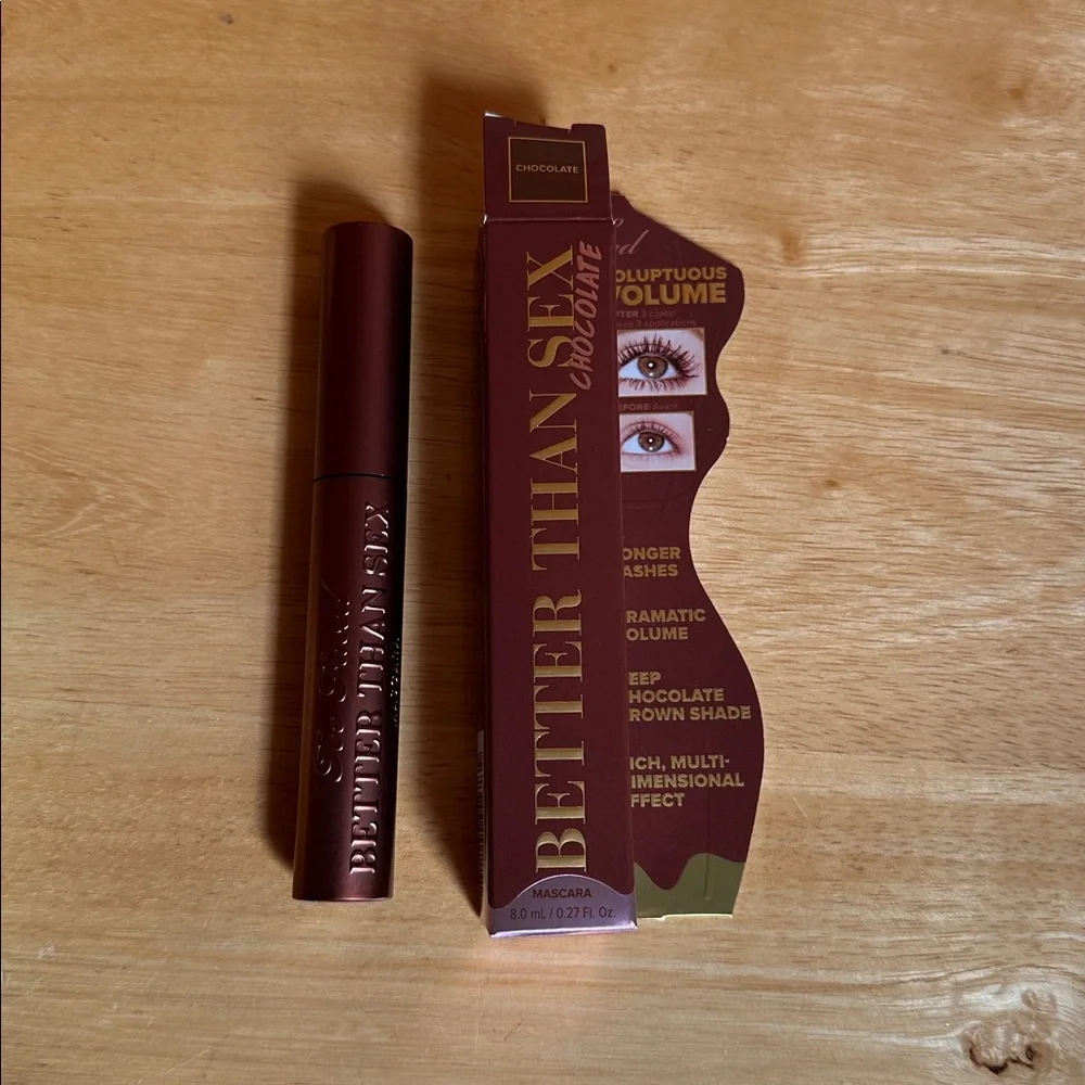Too Faced Better Than Sex Chocolate Volumizing Mascara